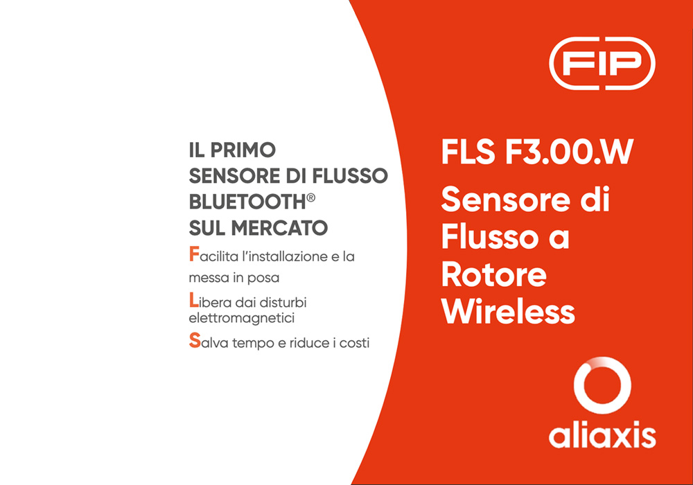 Leaflet FLS F3.00.W Wireless Paddlewheel Flow Sensor